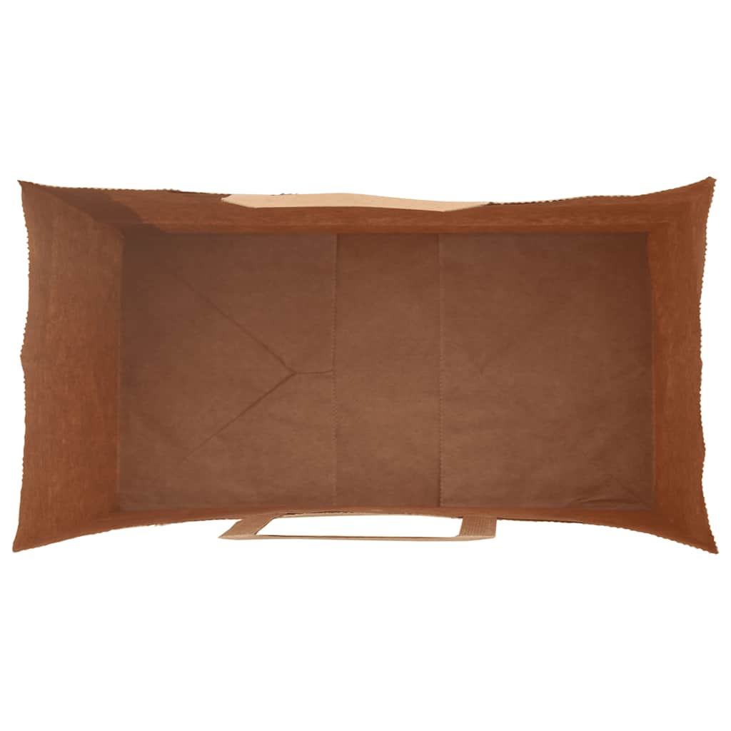 Paper carrier bags 250 pcs. with handles Black 32x17x44 cm