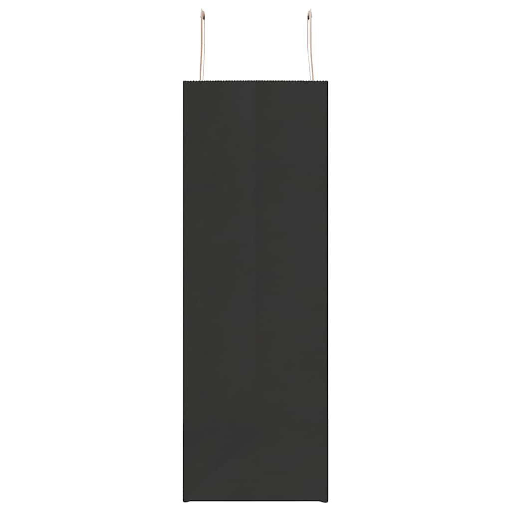 Papiertragetaschen 250 Stk. mit Henkeln Schwarz 45x17x48 cm