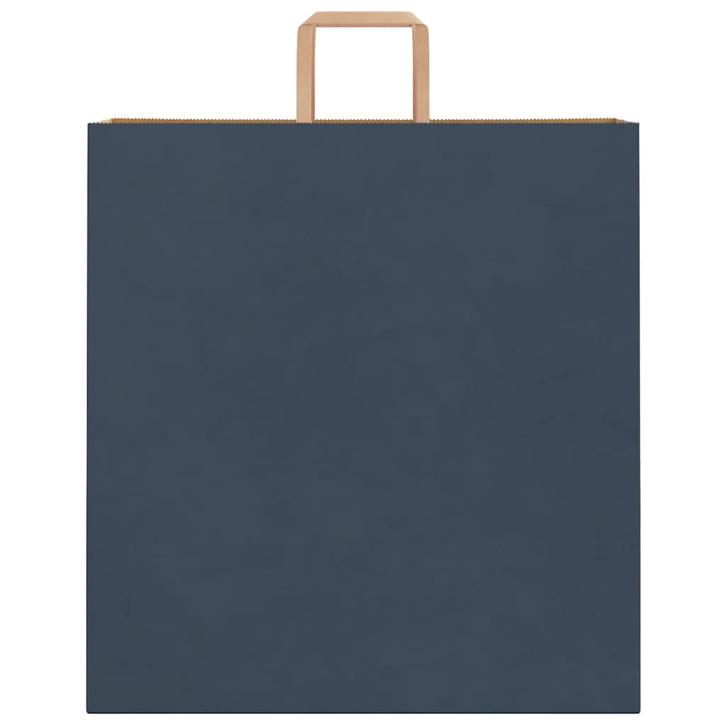 Paper carrier bags 250 pcs. with handles blue 45x17x48 cm