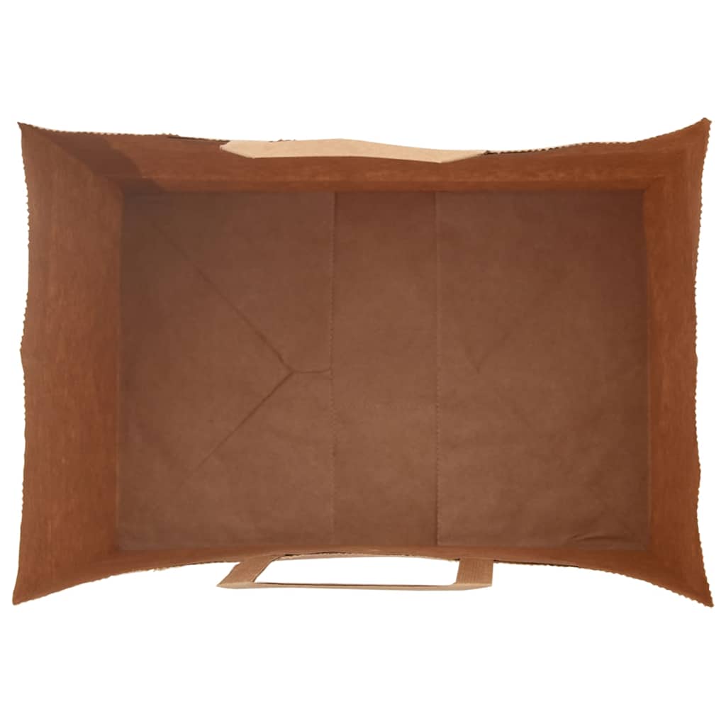 Papiertragetaschen 50 Stk. mit Henkeln Grün 32x22x24 cm