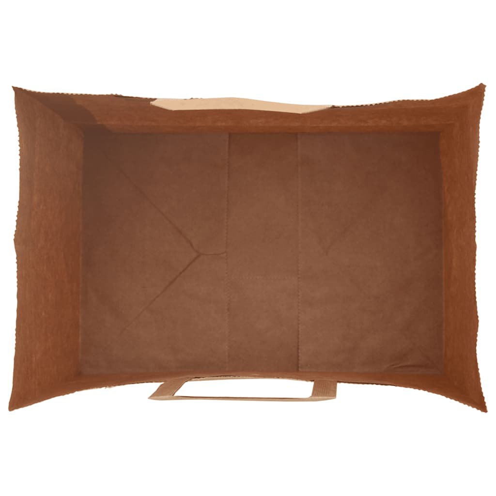 Paper carrier bags 250 pcs. with handles Green 32x22x28 cm