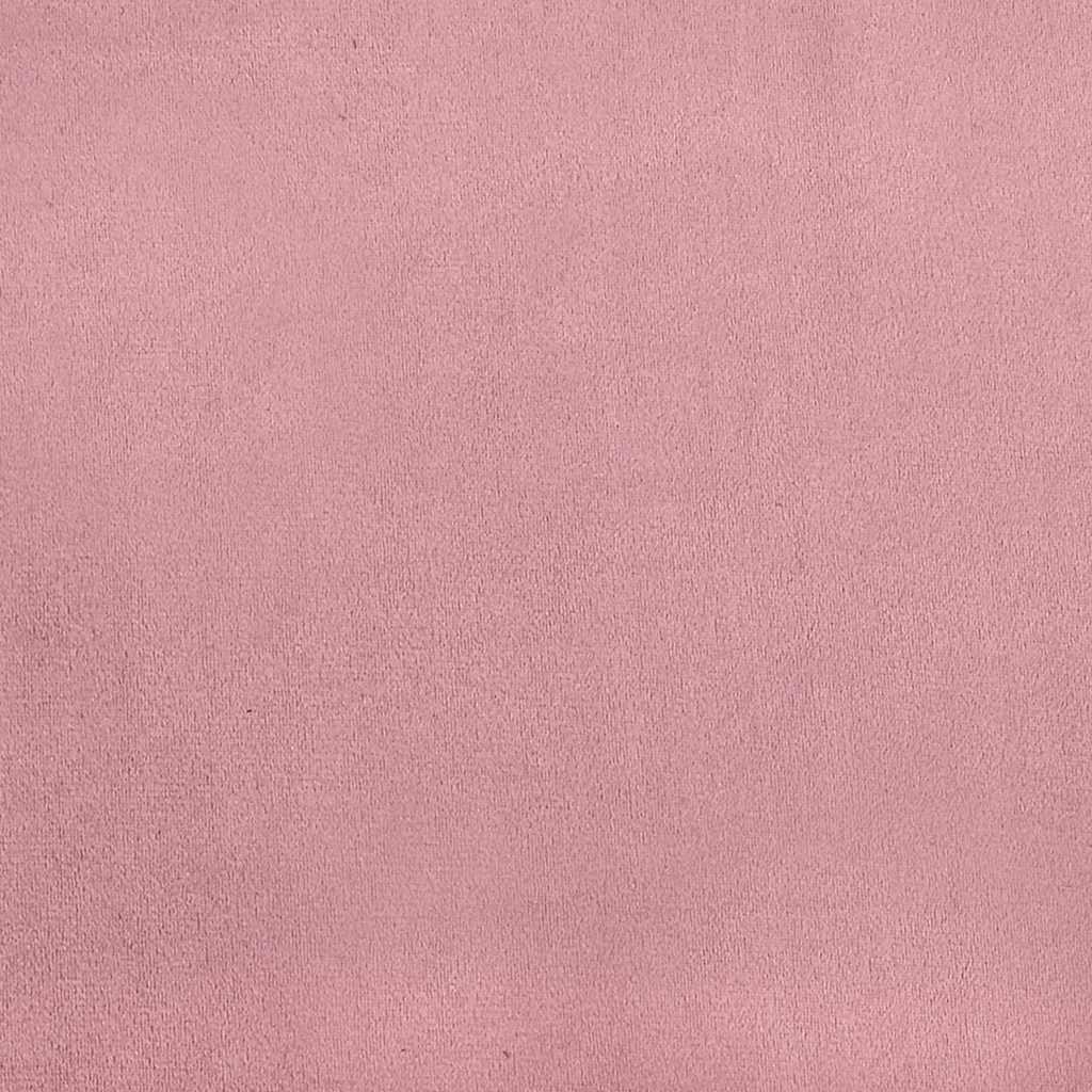 Boxspringbett ohne Matratze Rosa 80x220 cm Samt