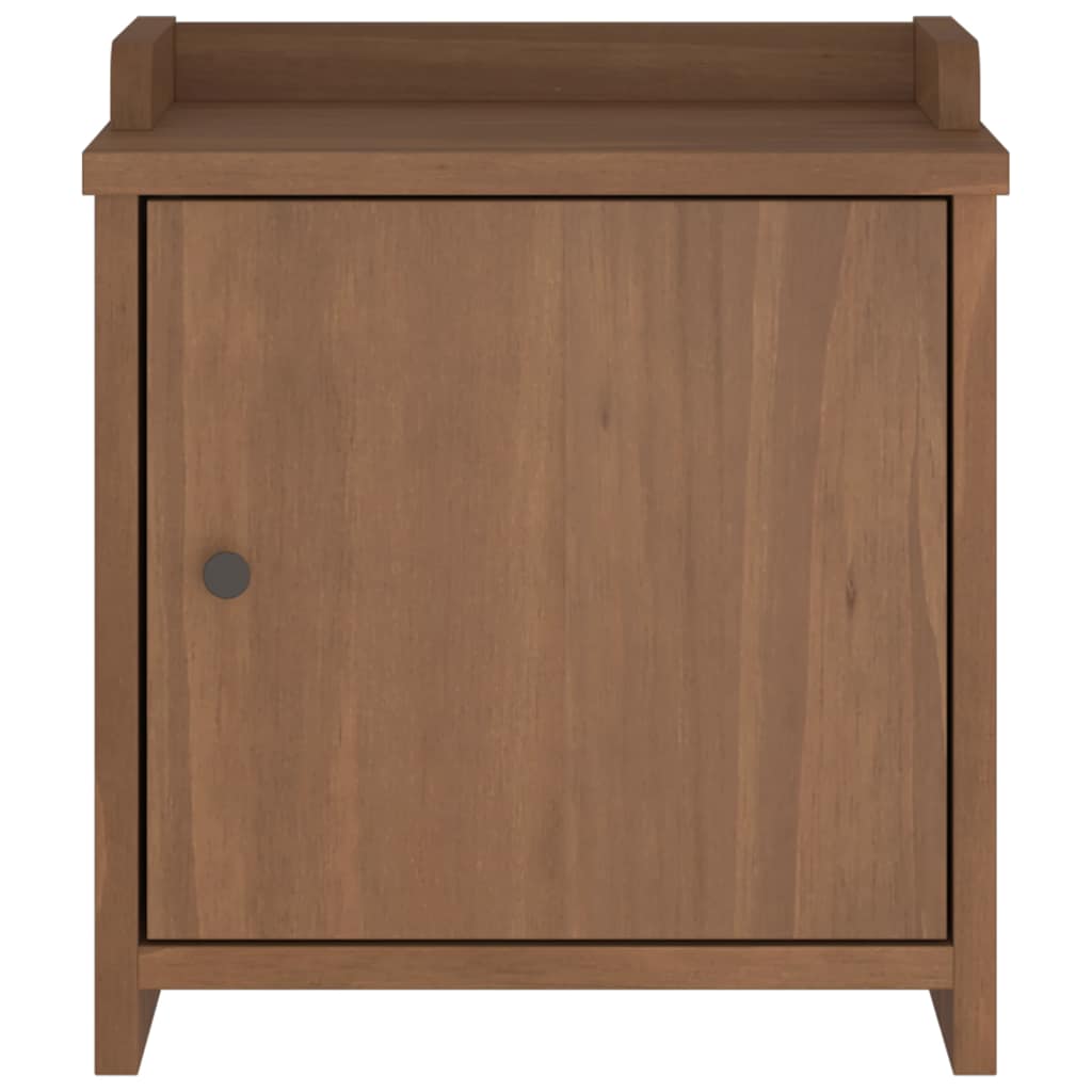 Hallway bench SANDNES 45x40x50 cm solid pine wood
