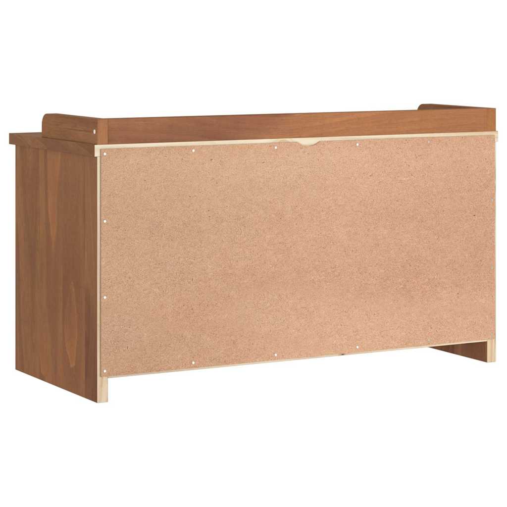 Hallway bench SANDNES 87x40x50 cm solid pine wood