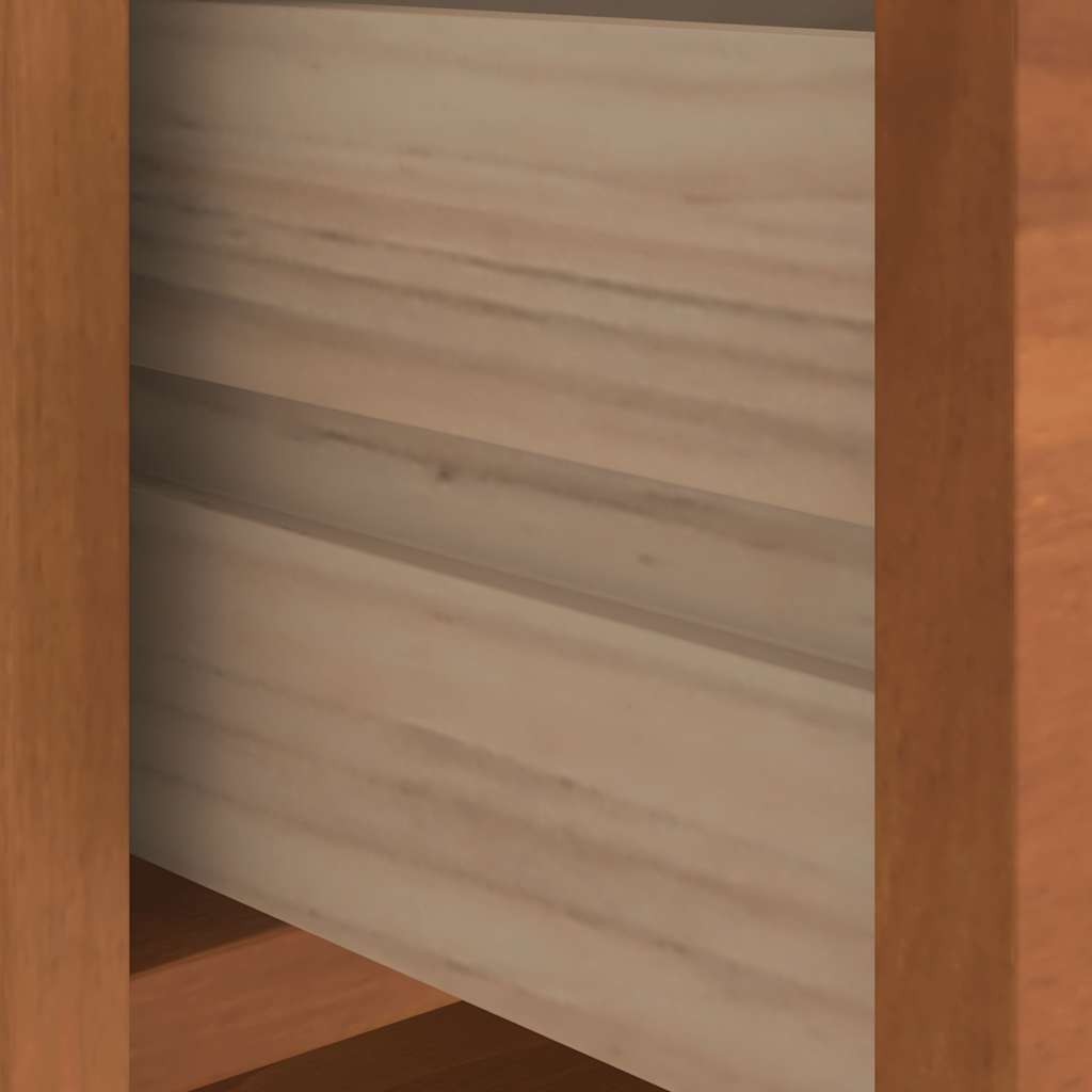 Hallway bench SANDNES 87x40x50 cm solid pine wood