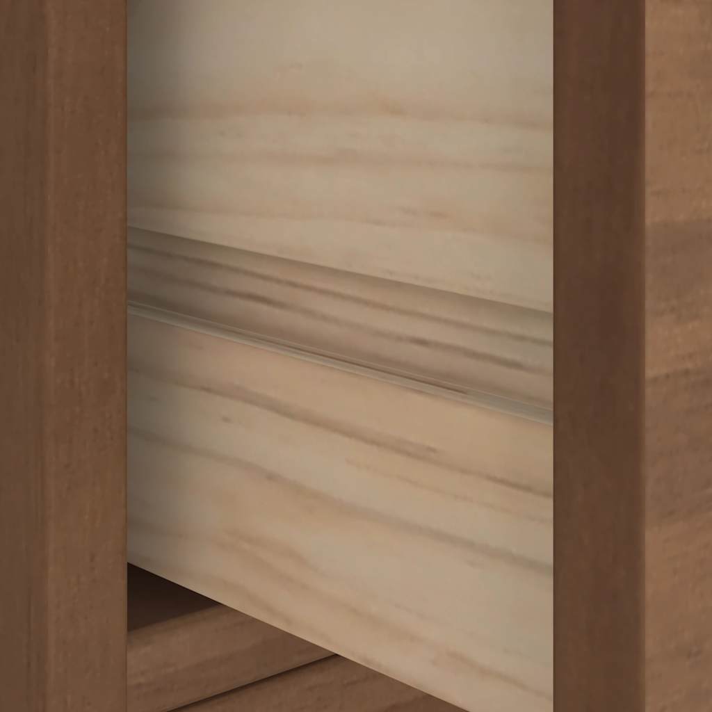 Garderobenständer SANDNES 87x40x159,5cm Massivholz Kiefer