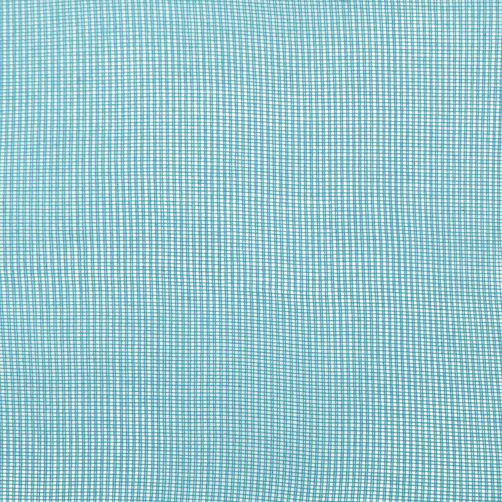 Voile Curtains with Rod Pockets 2 Pcs. Turquoise