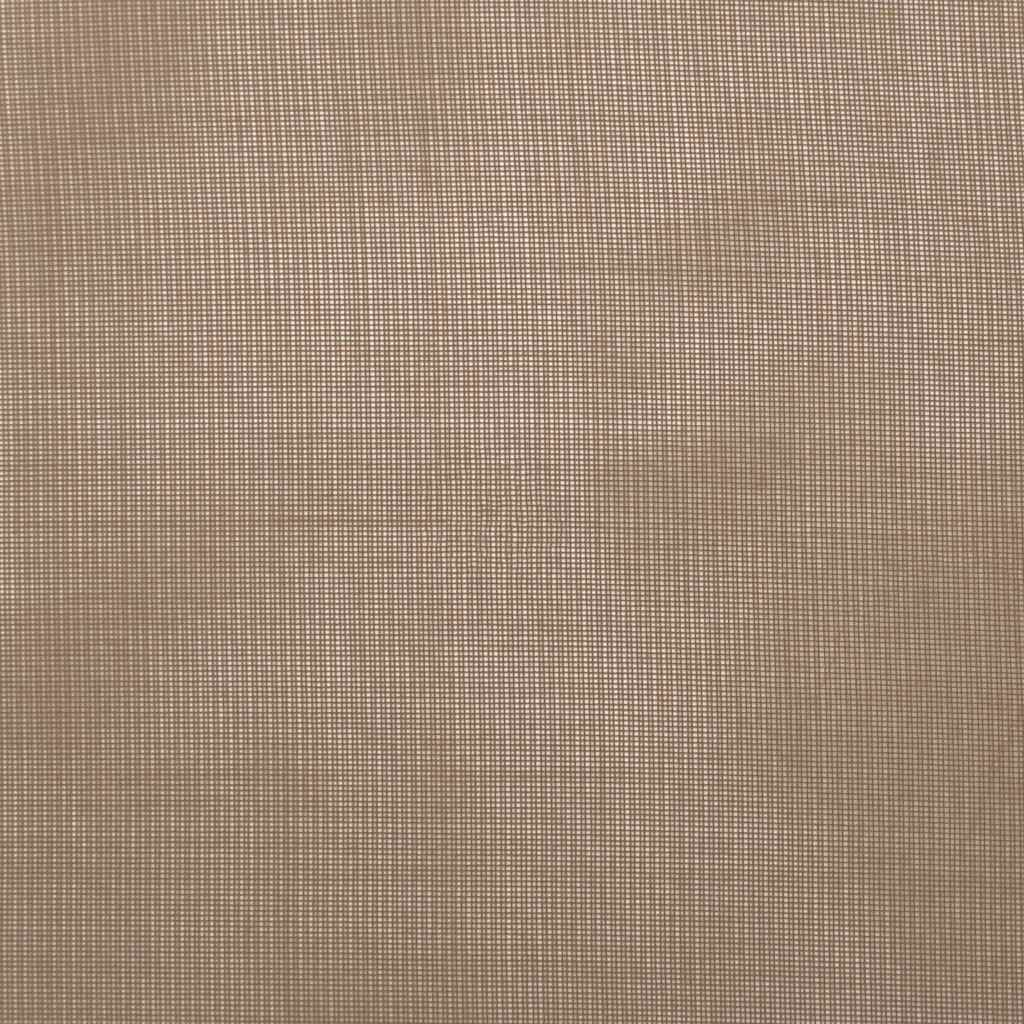 Voile curtains with loops, 2 pieces, light brown, 140x140 cm