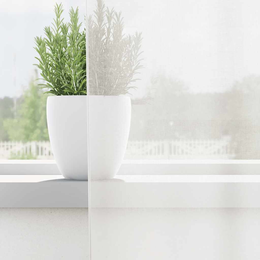 Voile Curtains with Loops 2 pcs. White 140x175 cm