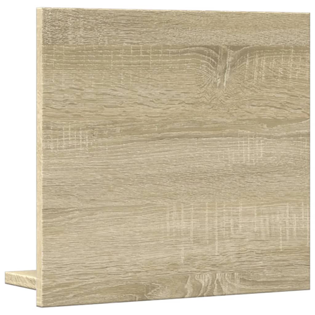 Bathroom mirror with shelf Sonoma oak 40x11x37 cm wood material