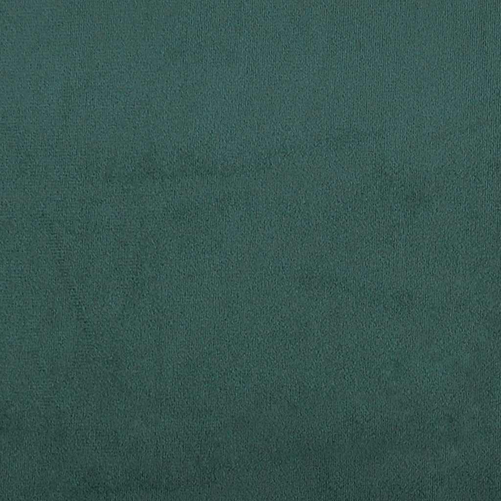 Rocking Chair Dark Green Velvet
