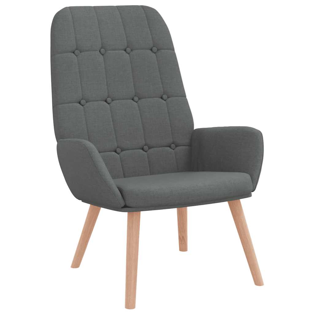 Relaxsessel Dunkelgrau Stoff
