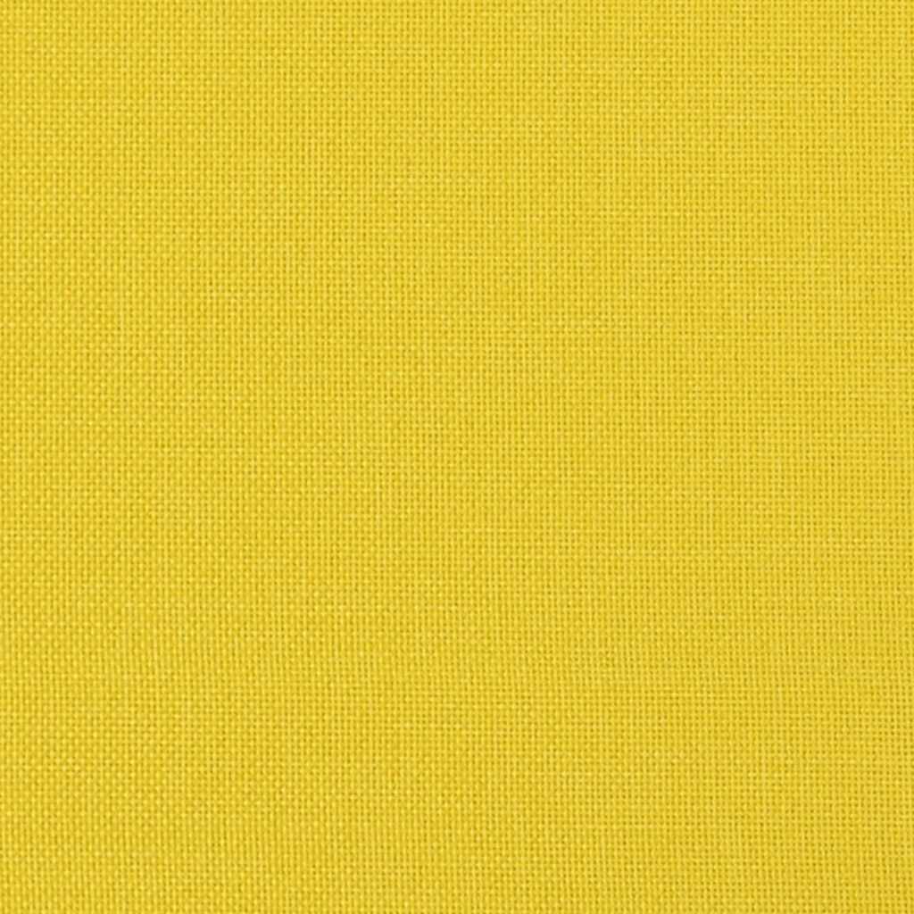 Relaxing chair light yellow fabric