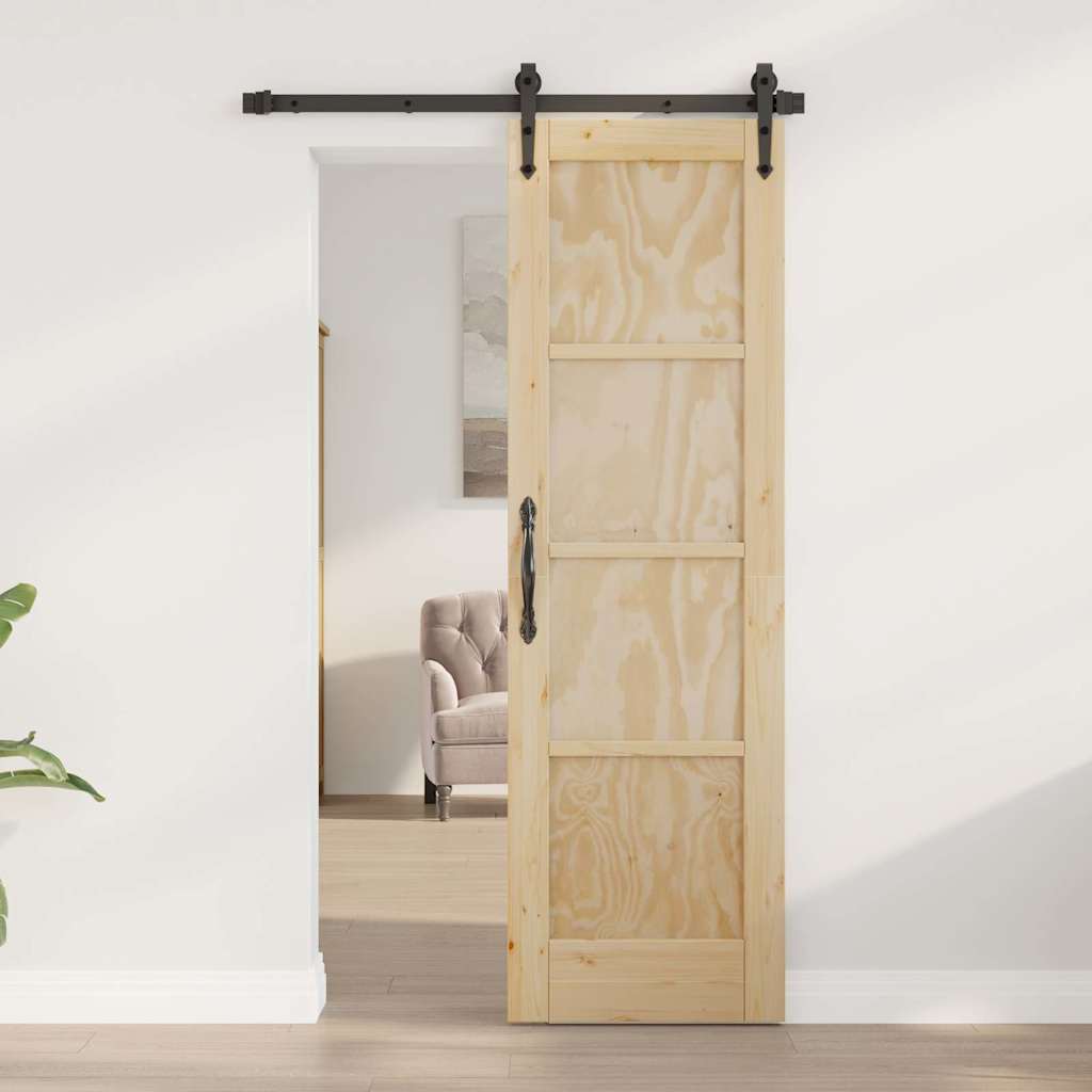 Innentür Braun 61 x 198.5 cm Sperrholz