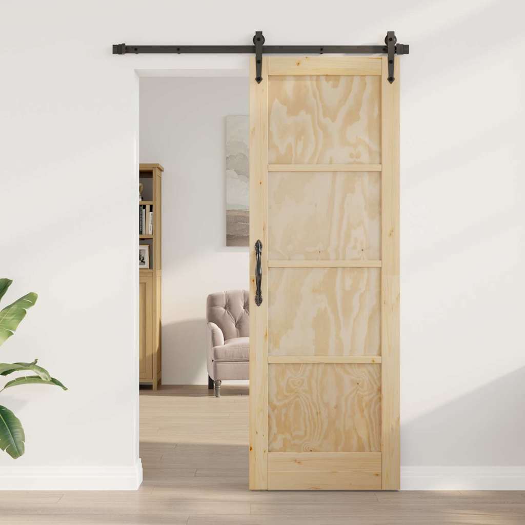 Innentür Braun 73,5 x 211 cm Sperrholz