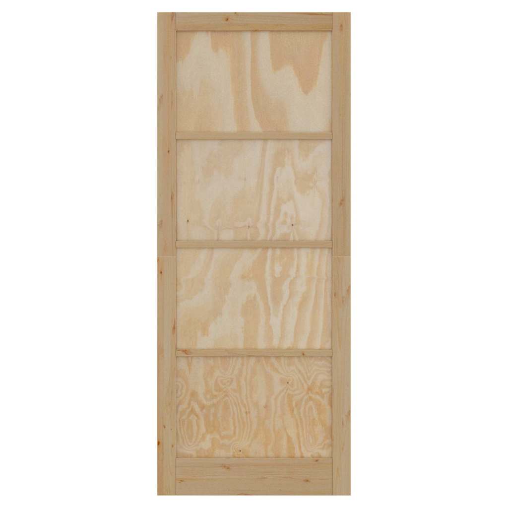 Innentür Braun 83 x 232 cm Sperrholz