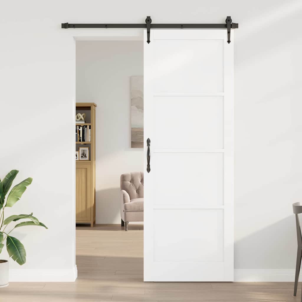 Innentür Weiß 83 x 232 cm Sperrholz