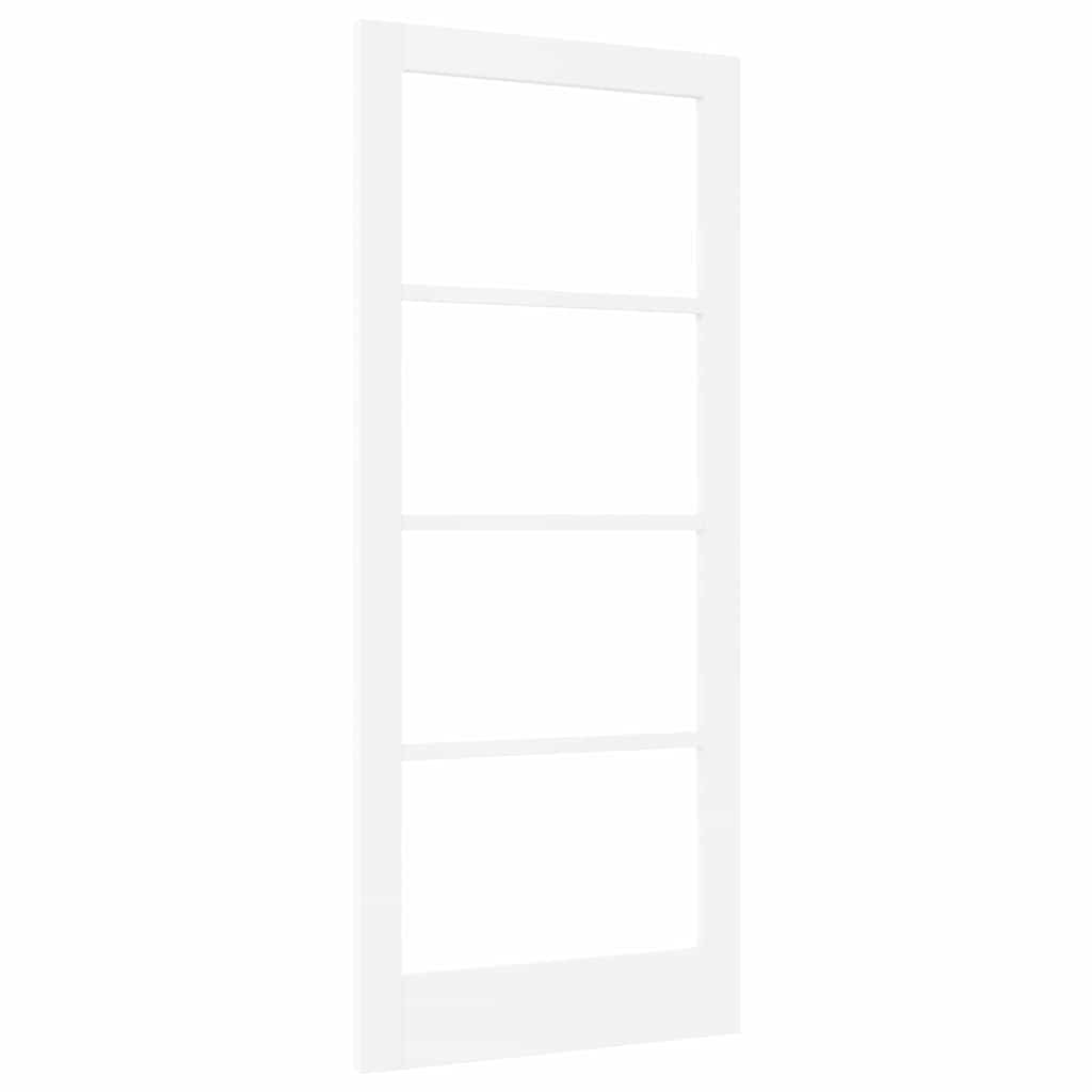 Innend Tür mit Glas Weiß 86 x 198.5 cm