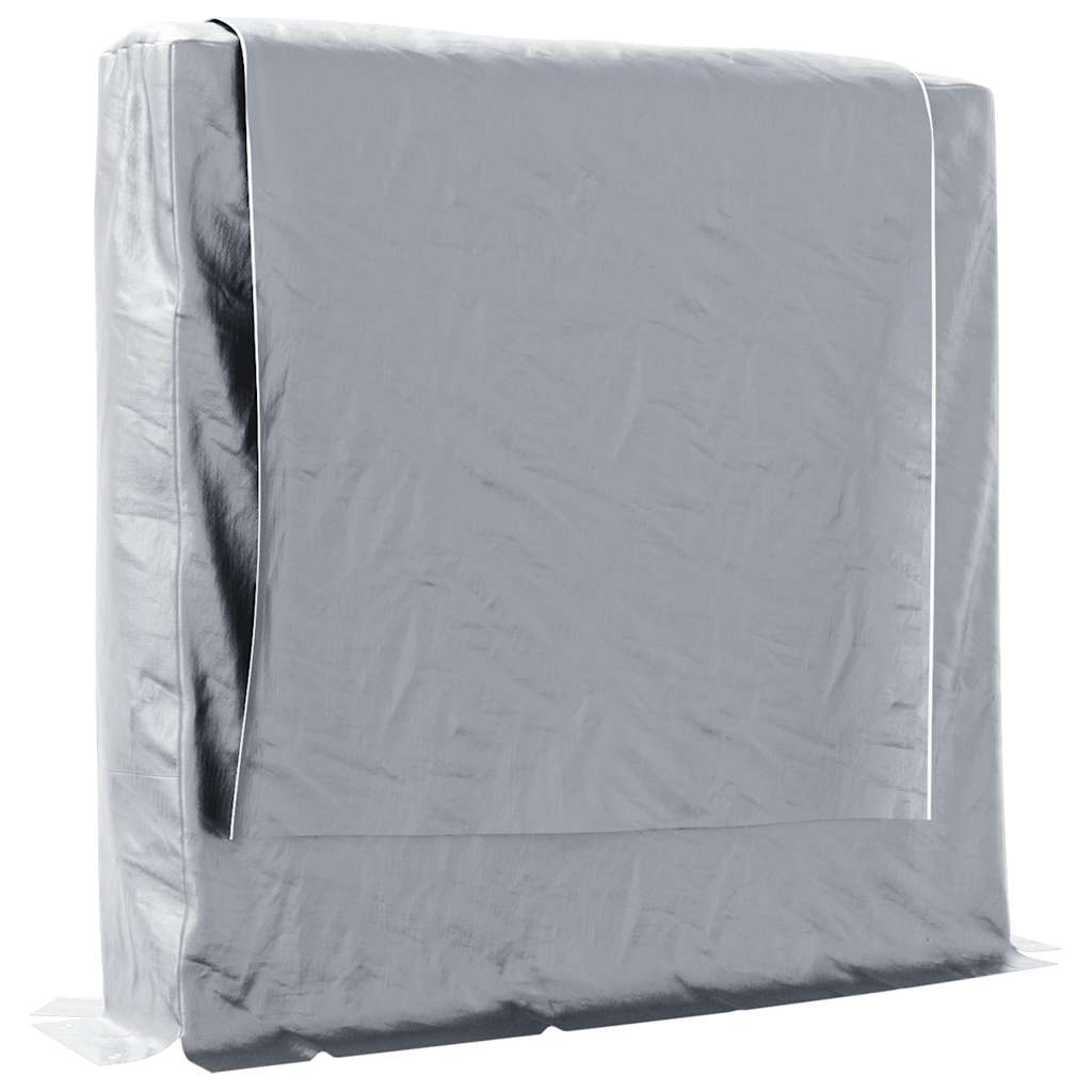 Brennholzregal mit Regenschutz 150x25x150 cm Verzinkter Stahl