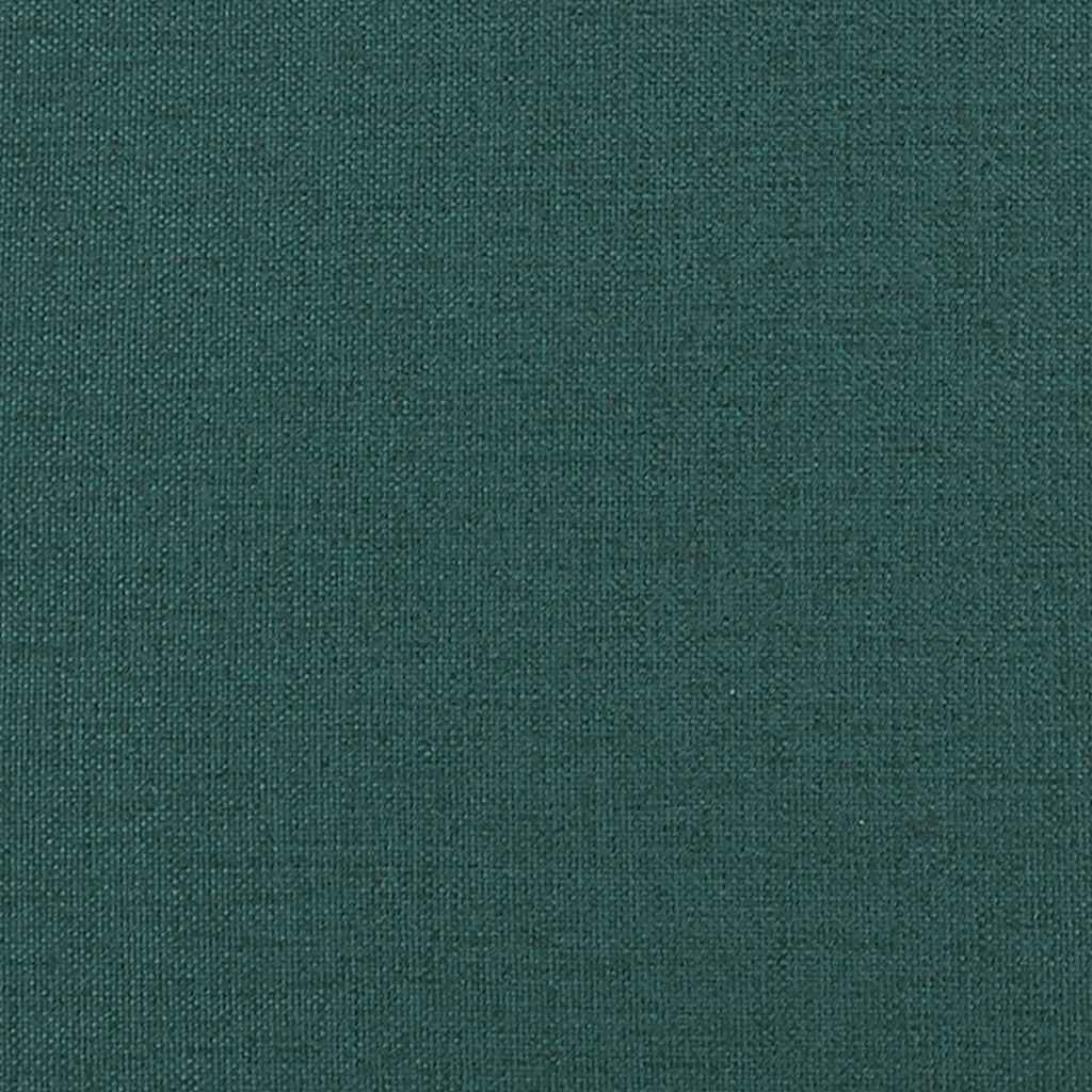Dining chairs 4 pcs. Dark green fabric