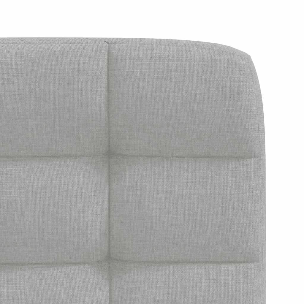 Dining chairs 4 pcs. Cloud grey fabric