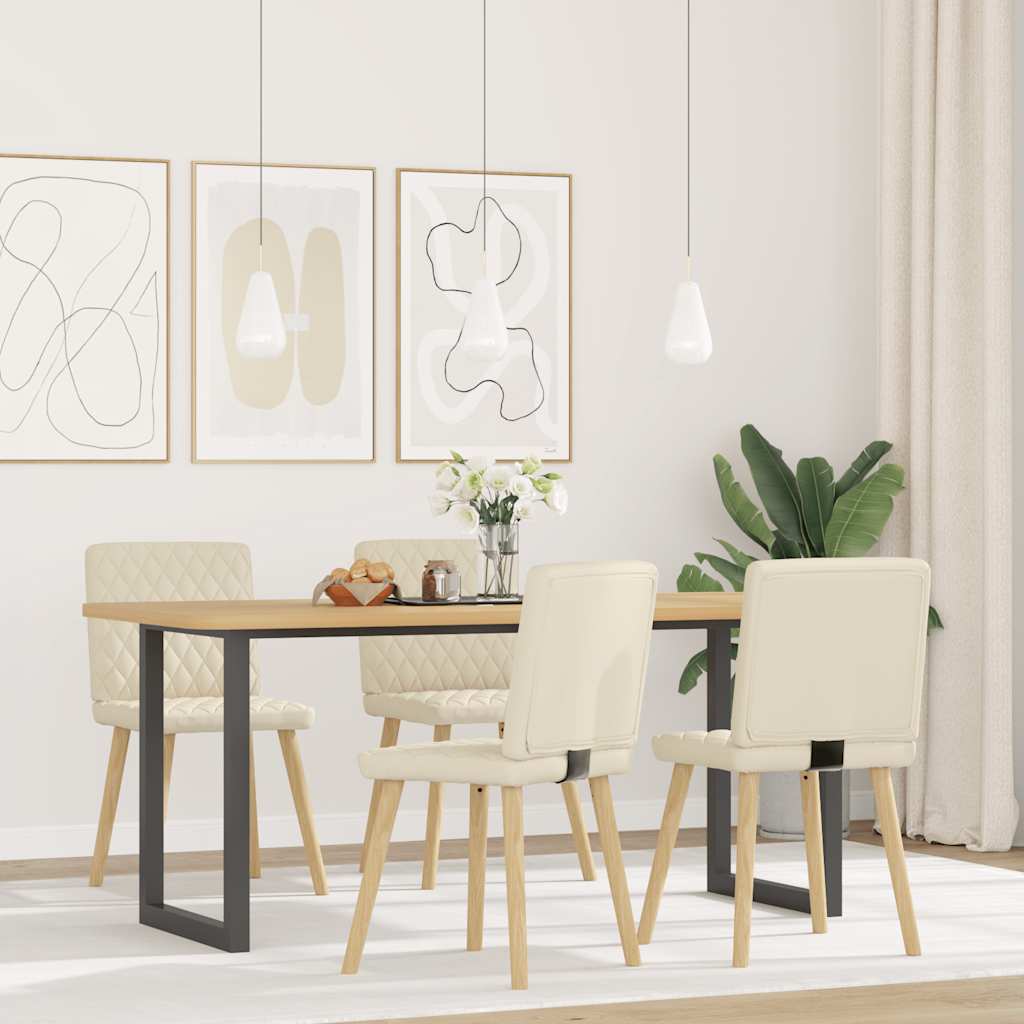 Dining chairs 4 pcs. Linen