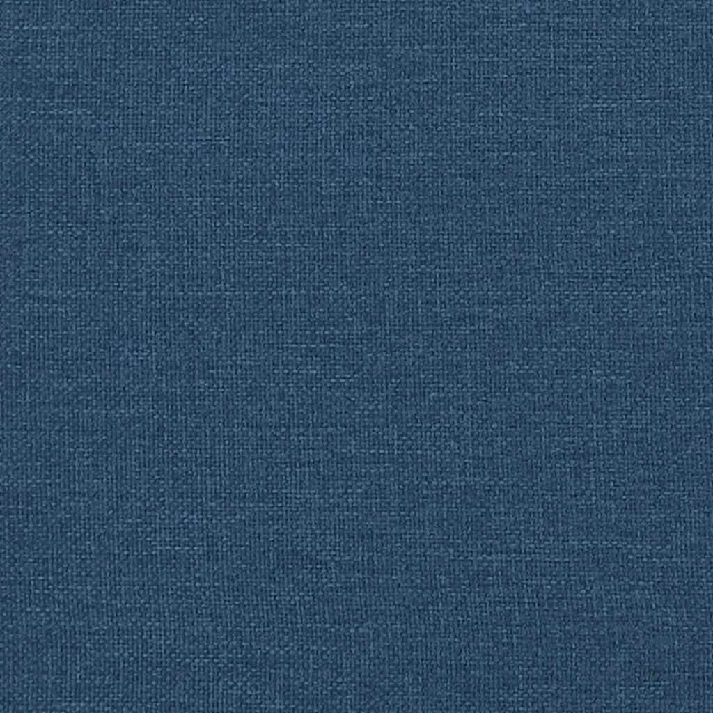 Esszimmerstühle 4 Stk. Blau Stoff