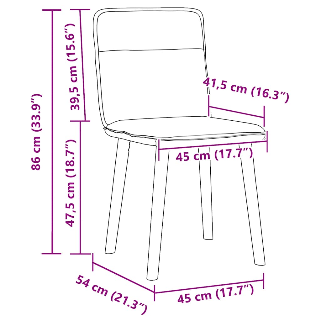 Esszimmerstühle 4 Stk. Taupe Stoff
