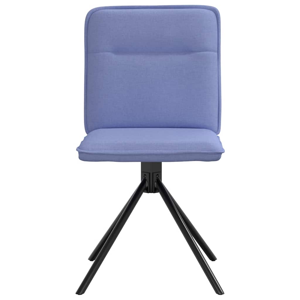 Dining chairs 4 pcs. Denim blue fabric