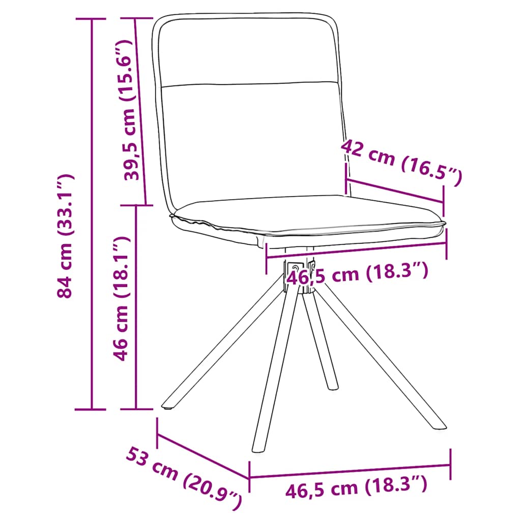 Dining chairs 4 pcs. Denim blue fabric
