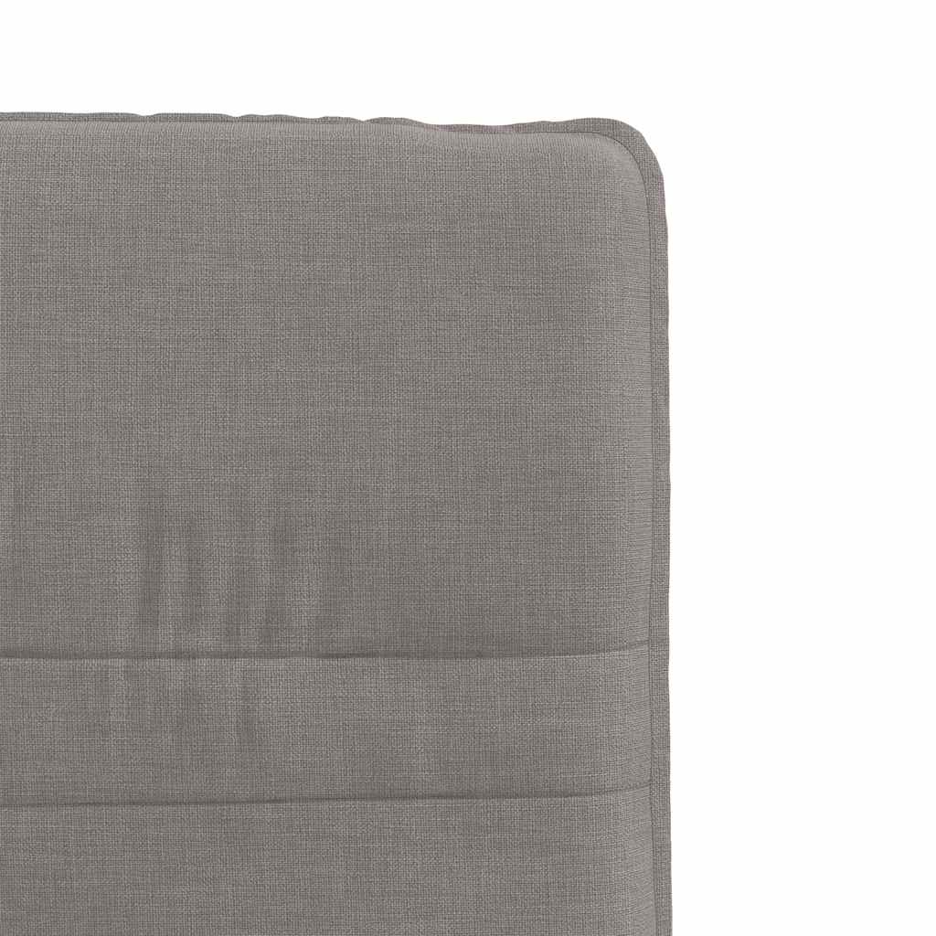 Dining chairs 4 pcs. Taupe fabric