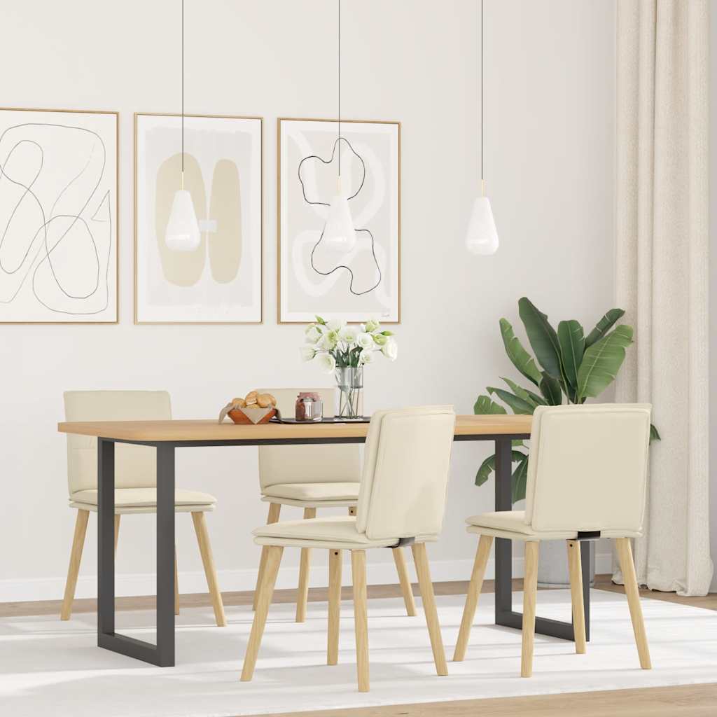 Dining chairs 4 pcs. Linen