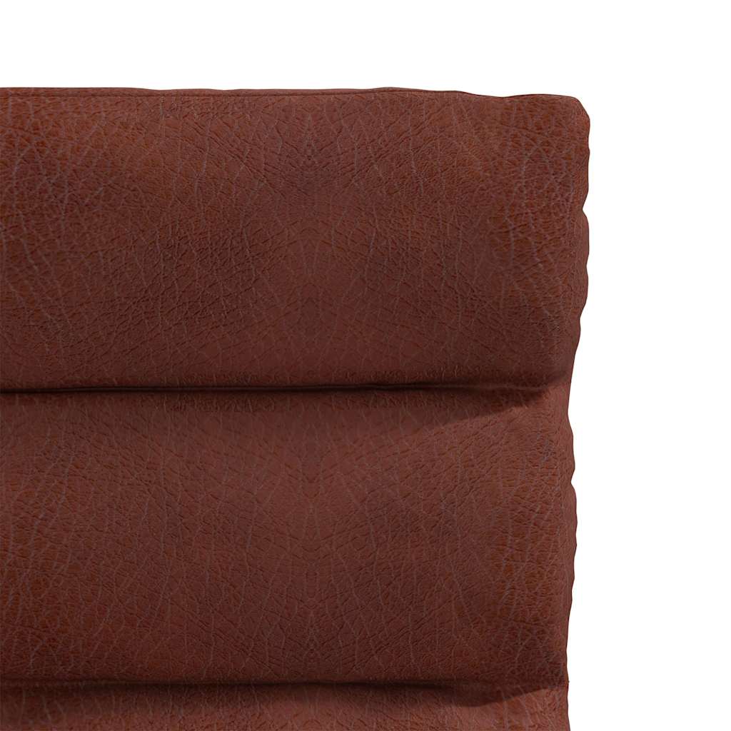 Esszimmerstühle 2 Stk. Glänzend Braun Kunstleder