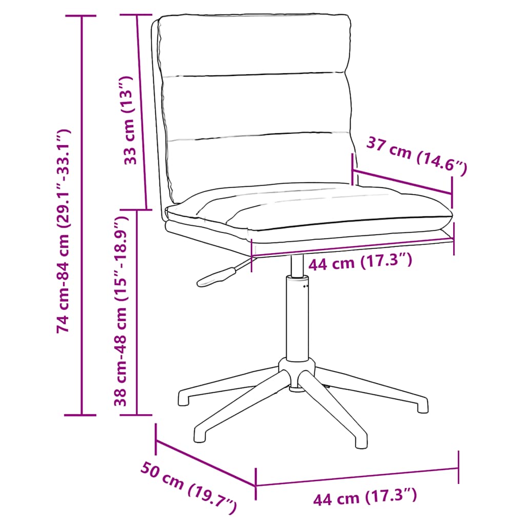 Esszimmerstühle 2 Stk. Glänzend Braun Kunstleder
