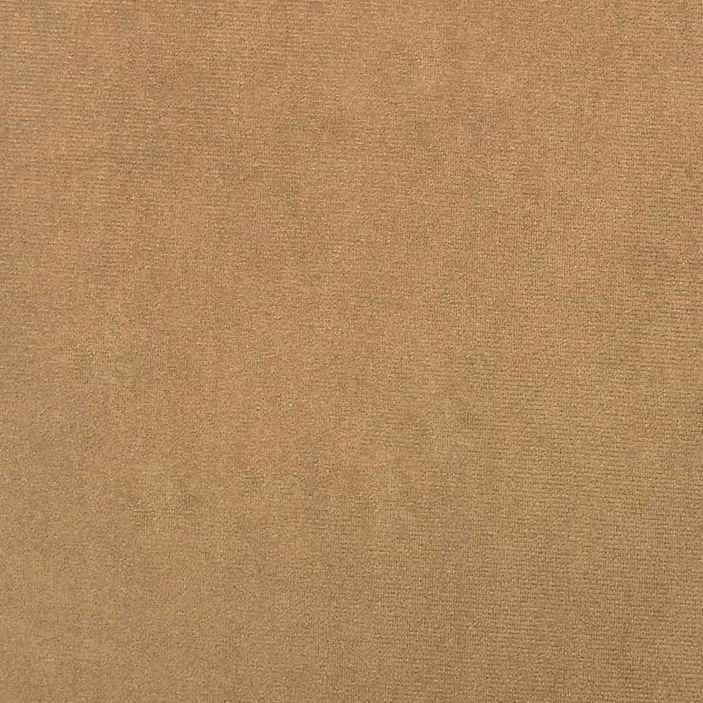 Esszimmerstühle 4 Stk. Braun Samt