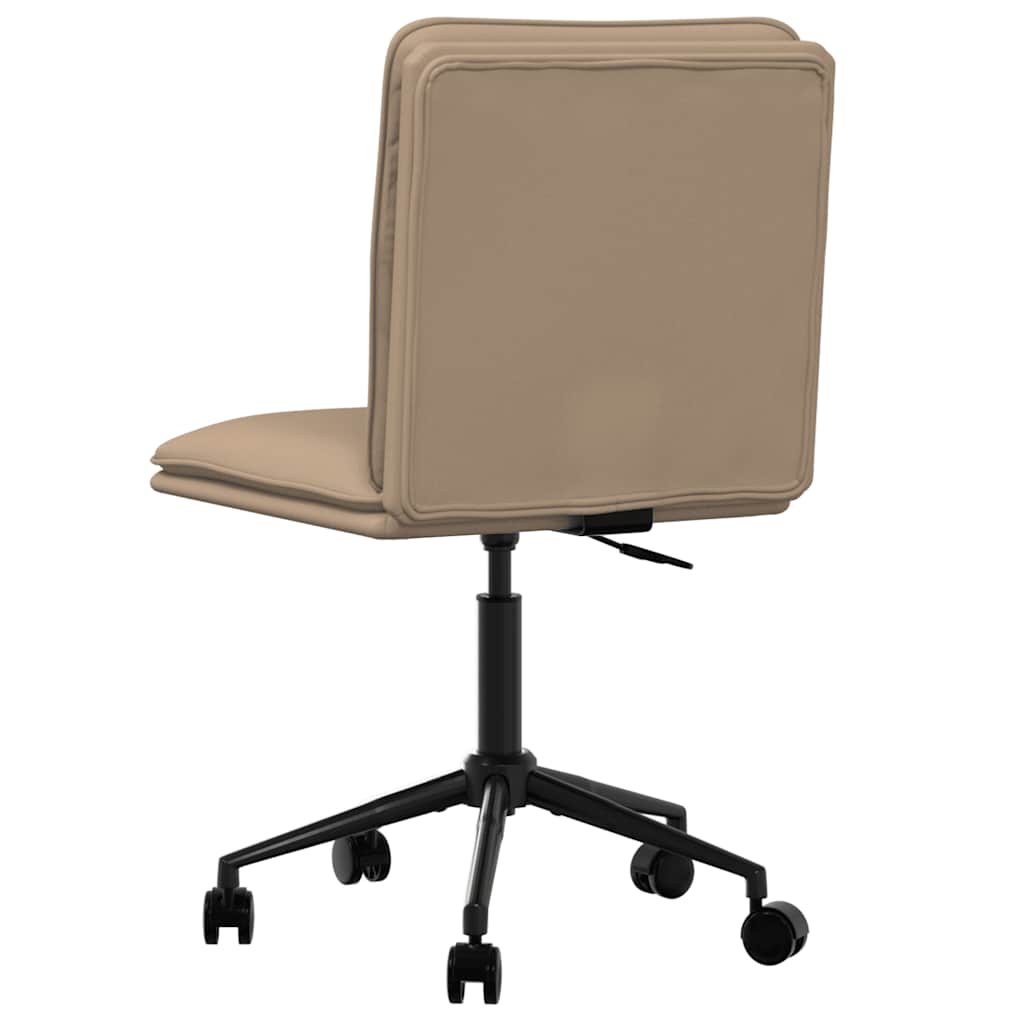 Esszimmerstühle 2 Stk. Cappuccino-Braun Kunstleder