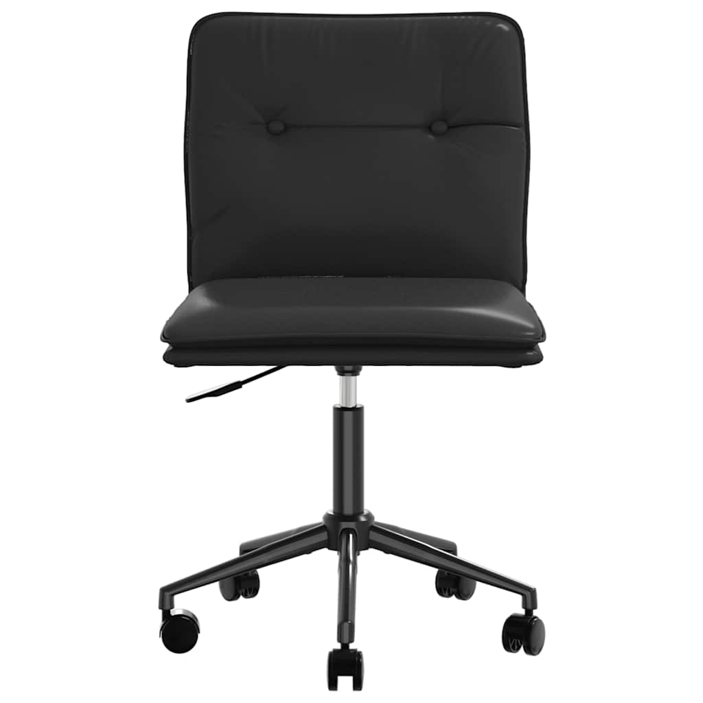 Esszimmerstühle 2 Stk. Schwarz Kunstleder