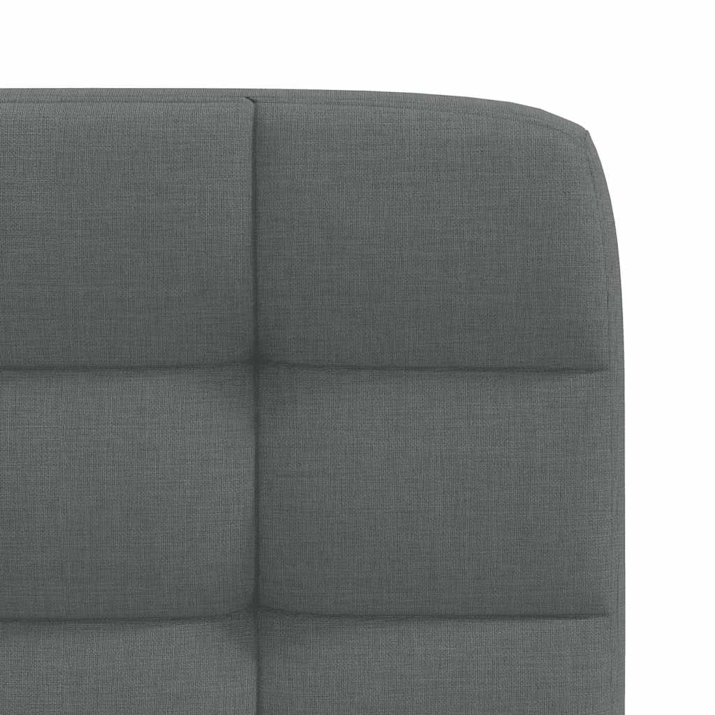 Dining chairs 6 pcs. Dark grey fabric