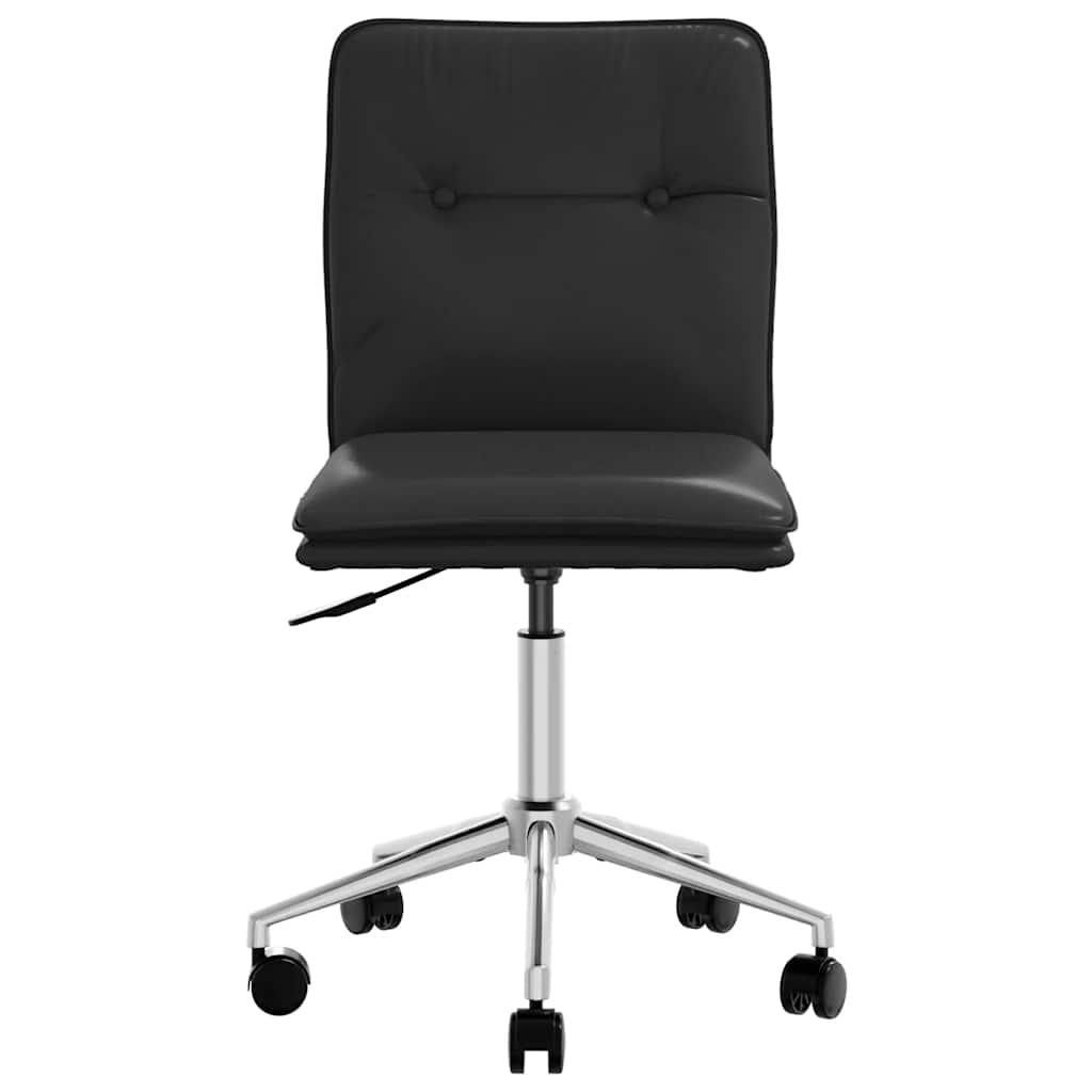 Esszimmerstühle 4 Stk. Schwarz Kunstleder