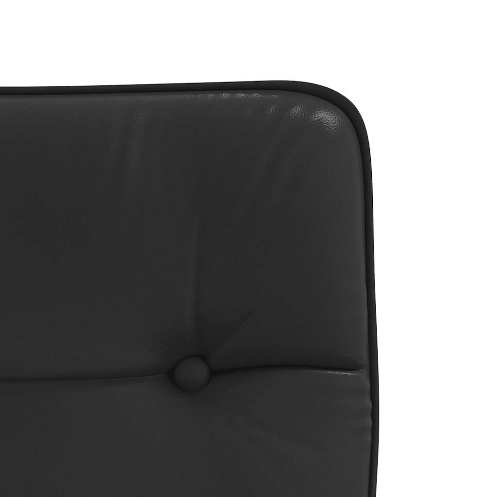 Esszimmerstühle 4 Stk. Schwarz Kunstleder