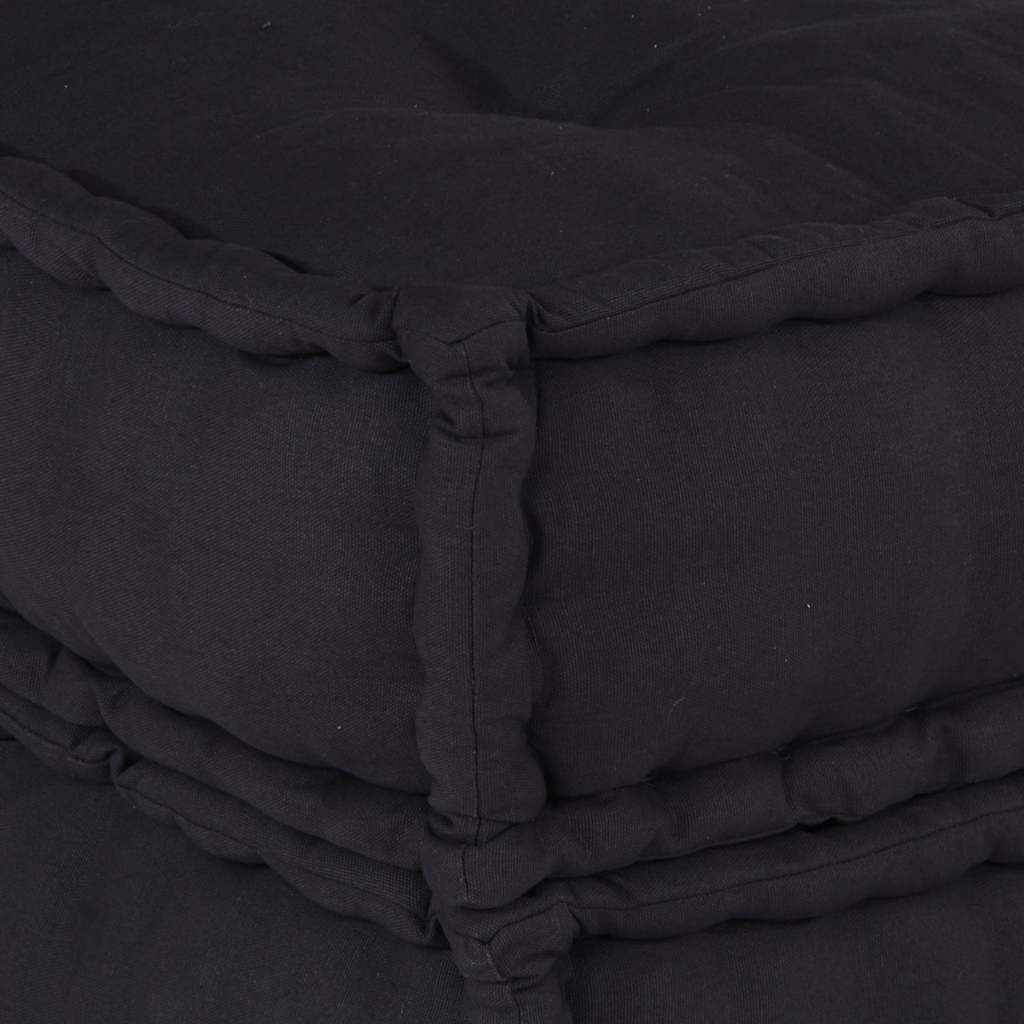 Pouf Modular Anthrazit 70x70x54 cm Stoff