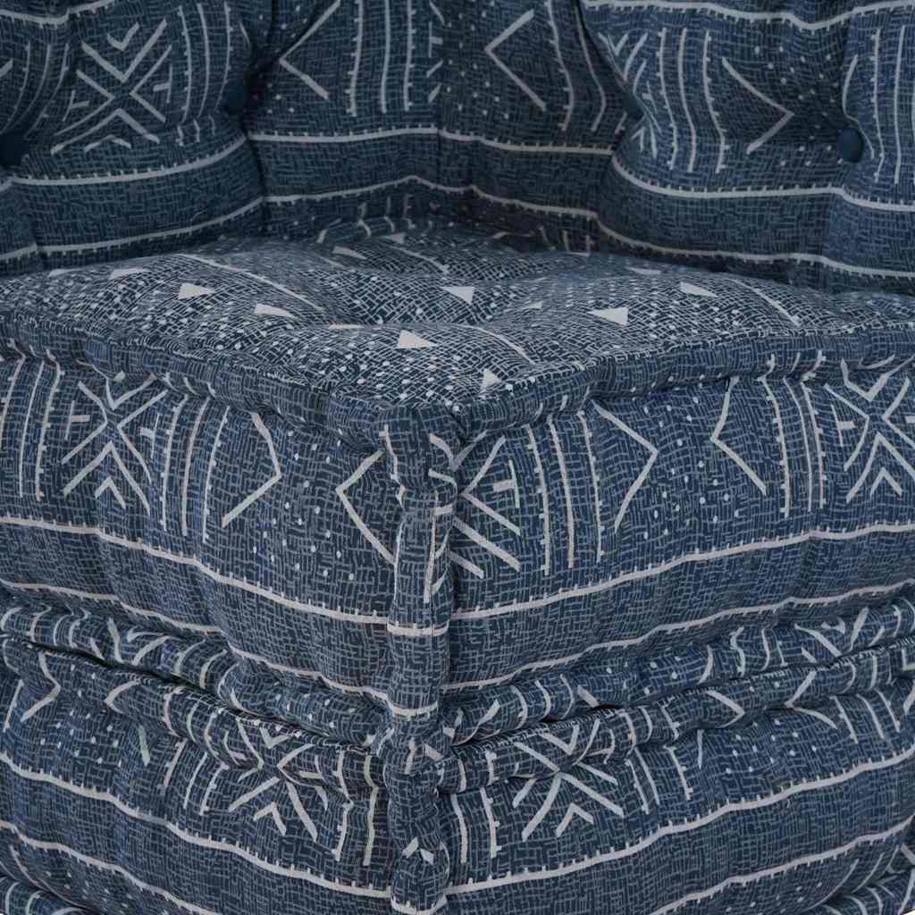 Kissen Blau 70 x 70 x 54 cm Polyester