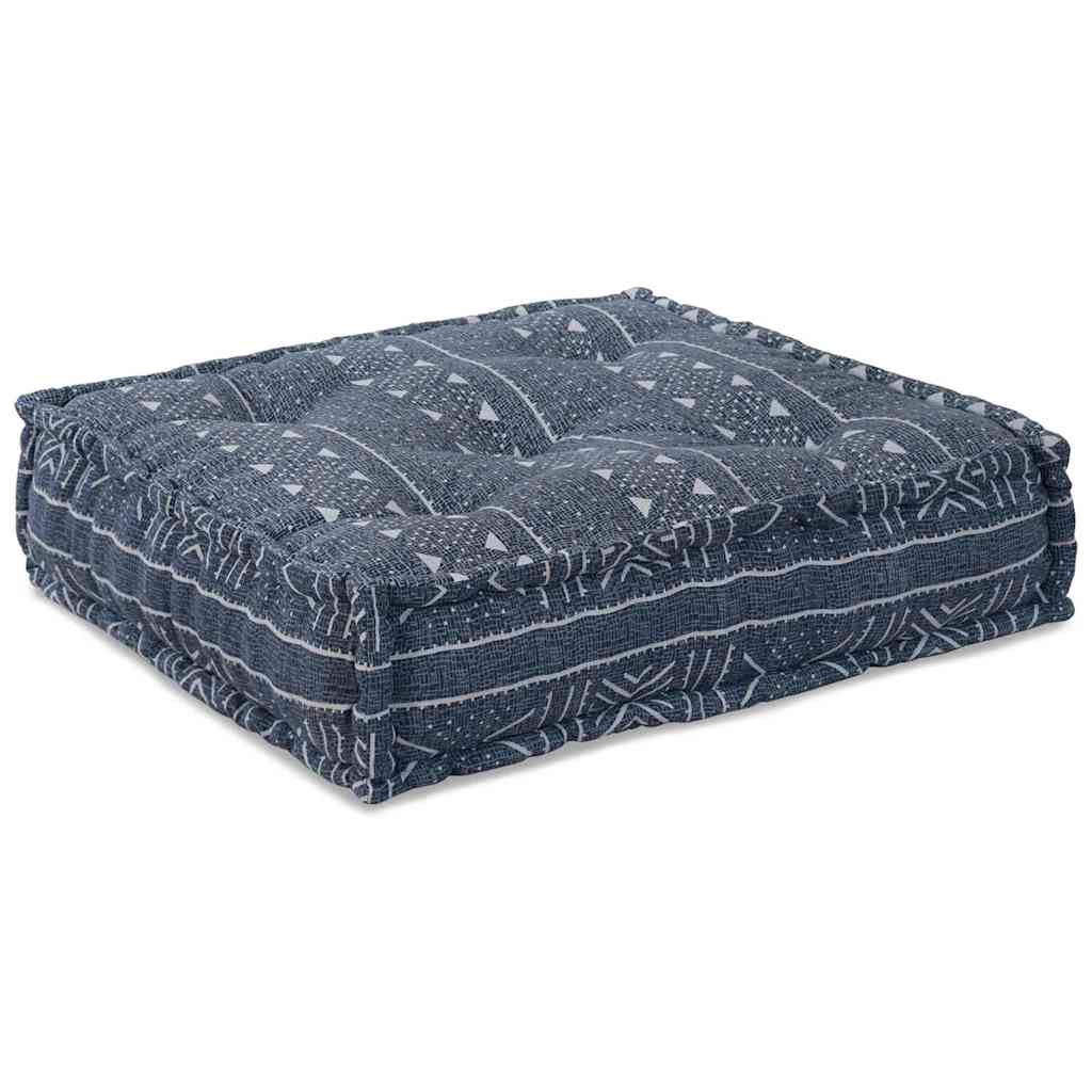 Kissen Blau 70 x 70 x 36 cm Polyester