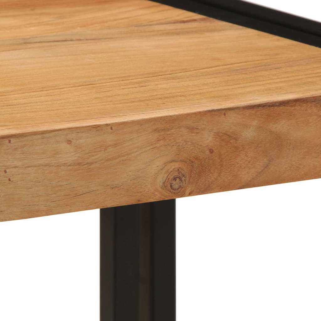Couchtisch Braun 40 x 40 x 38 cm Akazie Massivholz
