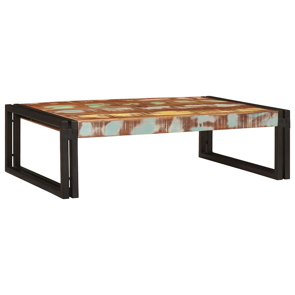 Badezimmer Regal 80 x 50 x 23 cm Massives Mango Holz, Eisen