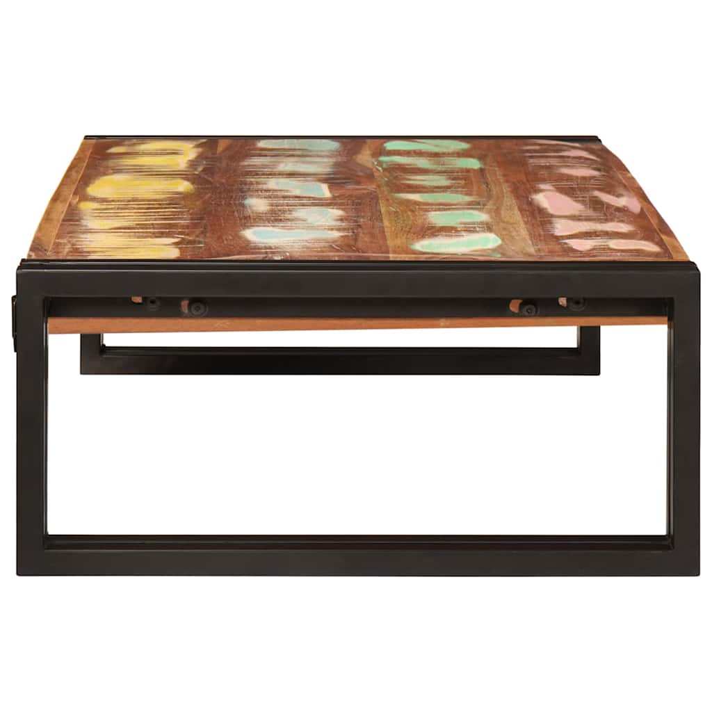 Badezimmer Regal 80 x 50 x 23 cm Massives Mango Holz, Eisen
