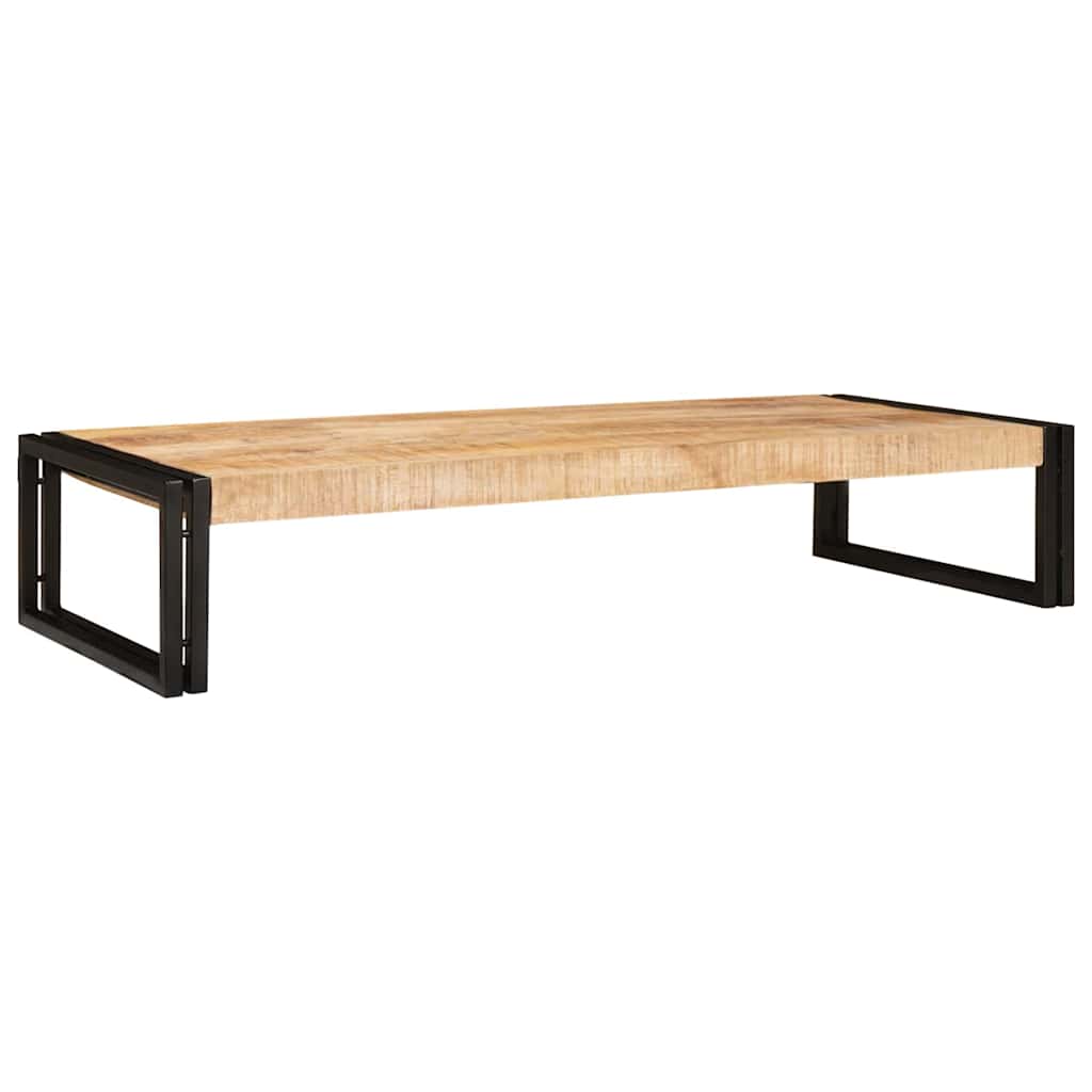 Badezimmer Regal 120 x 50 x 23 cm Massives Mango Holz, Eisen