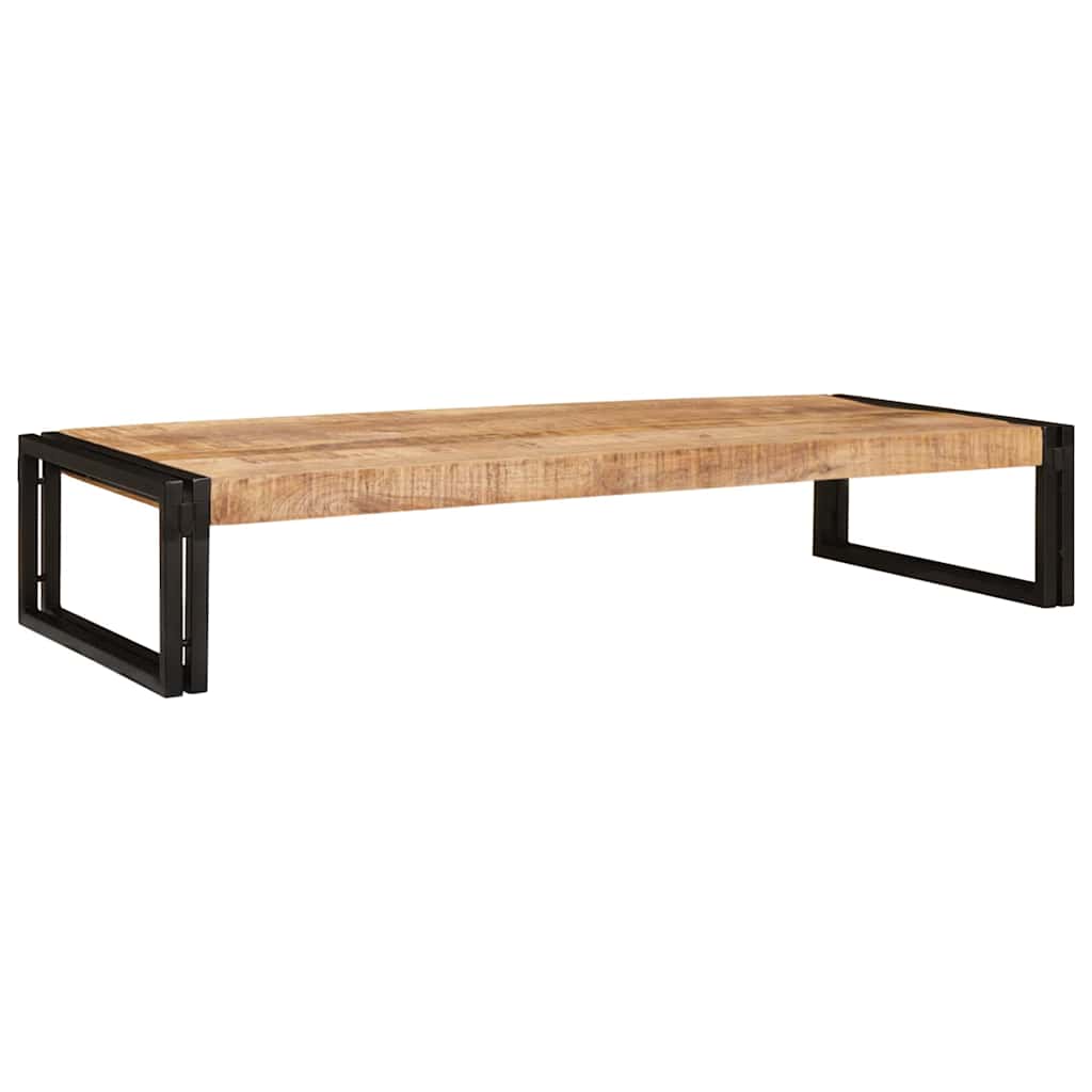 Badezimmer Regal 120 x 50 x 23 cm Massives Mango Holz, Eisen