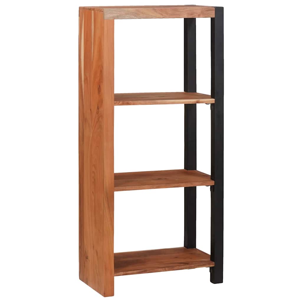 Bücherregal Braun, Schwarz 50 x 30 x 110 cm
