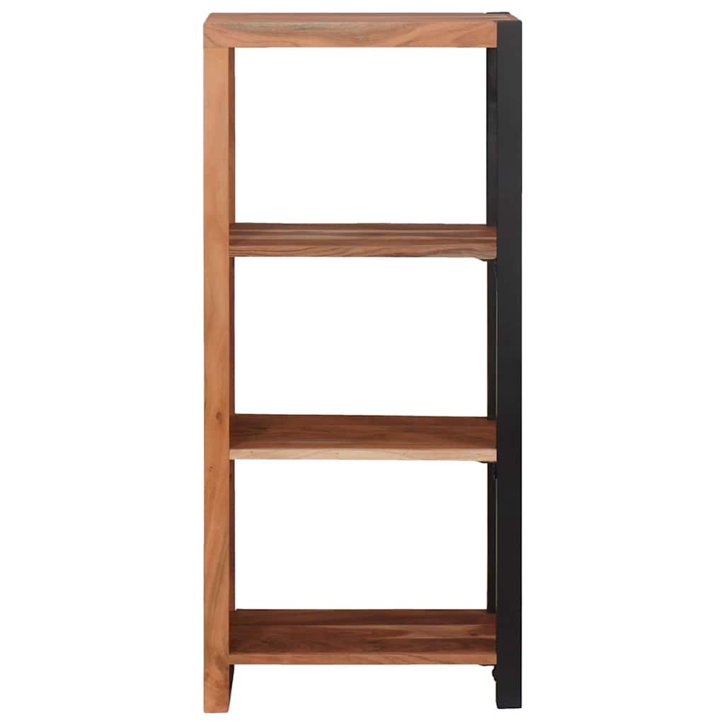 Bücherregal Braun, Schwarz 50 x 30 x 110 cm